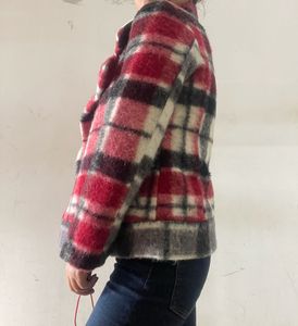 🎀Plaid Wool Blend Coat 🎀