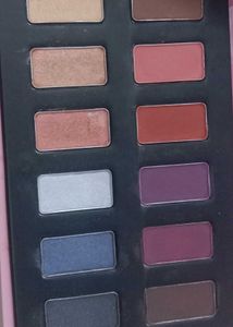 Swatched Eyeshadow Palette