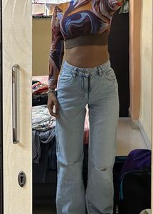 Denim Ripped Jeans