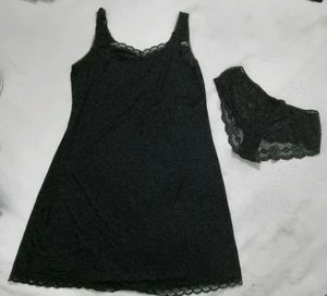 Very Sexy And Beautiful  H&amp;MSatin Ighty With Penty