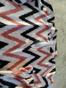 Chevron Print Cotton Kurta