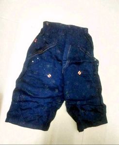 Kids Cotton Capri