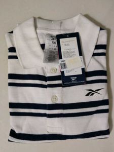 Men's Striped Polo T-Shirt (XS)