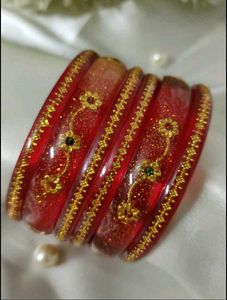 2 Set of Bangles✨ With Free Potli😊🌸