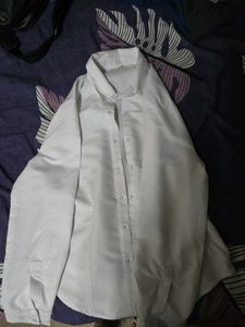 Chic white shirt corset