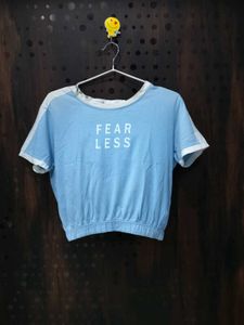 Fearless Cropped Tee