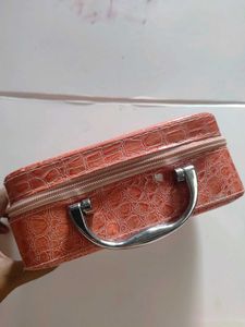 Leopard Print Makeup Bag