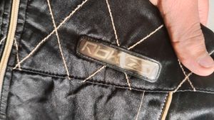 Black Reebok bomber jacket