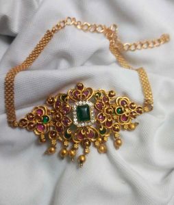 Kids choker Statement Gold-Toned Necklace