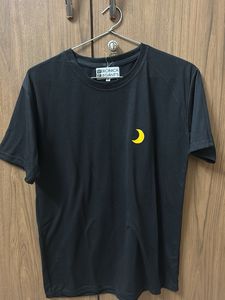 Black Tee - Crescent Moon