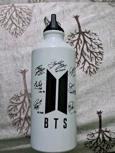 BTS Official Autographed Water Bottle