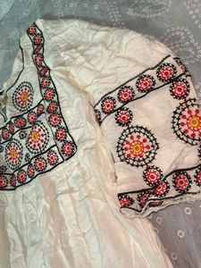 Embroidered Short Kurti