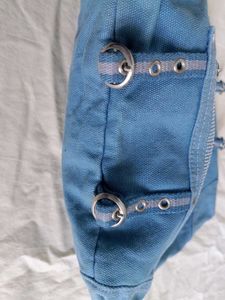 denim vintage shoulder bag