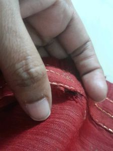 melange kurta bust 40 with flaw