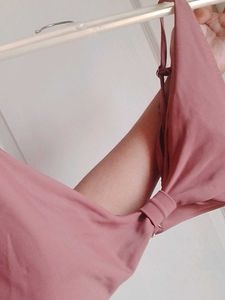 Stylish Pink Bikini Top