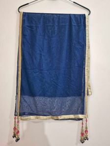 Pink and Navy Blue Lehenga Choli set