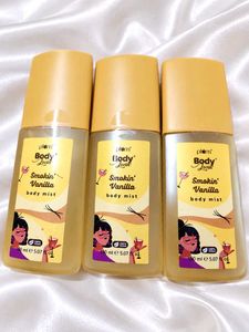 Plum BodyLovin' Smokin' Vanilla Body Mist (3 Pcs)