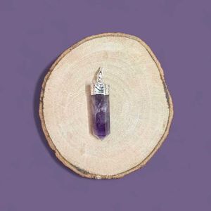 Amethyst Crystal Pendant