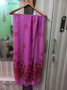 Pink Ombre Printed Scarf