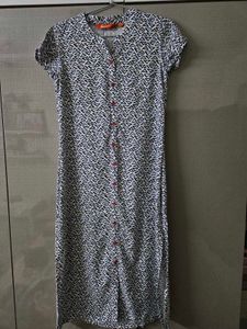 Geometric Printed Straight Kurtha