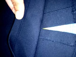Navy Pencil Skirt for women