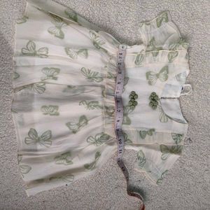 Adorable Butterfly Print Baby Girl Dress