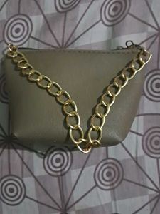 Chic Clutch with Gold Chain