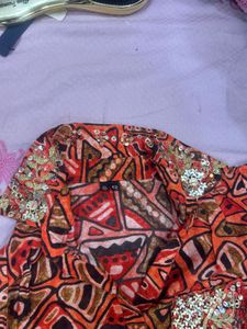 Vibrant Geometric Print cord set