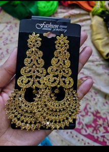 earrings and ring
