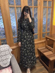 Korean chiffon dress