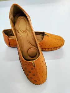 Women Ballerina Shoes (Tan) - Size 7