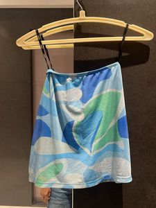 Abstract Print skirt