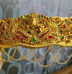 Beautiful Gold Plated Ethnic Hip Belt