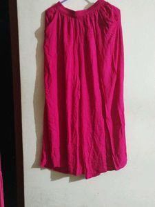 Vibrant Pink Palazzo Pants