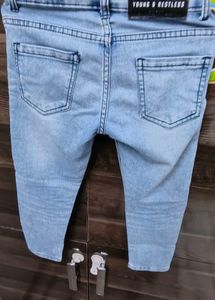 Light Wash Denim Jeans