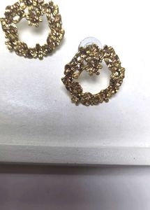 Sparkling Hoop Earrings