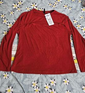 RIO Knitted Cutout Top