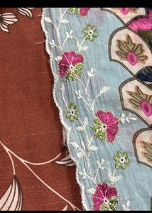 daily wear embroidery cotton suit set