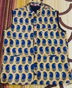 Paisley Print Nehru Jacket