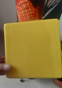 6 TEA COASTERS - unbreakable and sturdy plastic