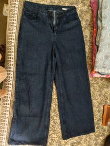 Wide Leg Denim Jeans