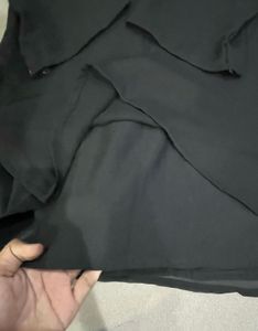 Elegant Black Georgette Kurti | Like New