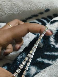 KUSHAL'S Sparkling Tennis Bracelet