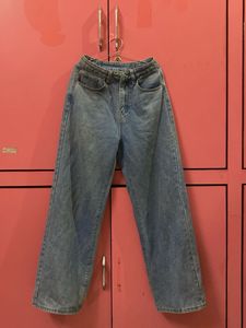 Light Wash Wide Leg Jeans