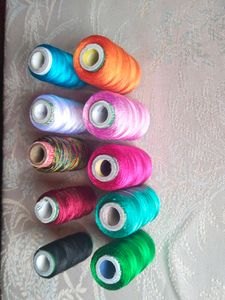 Silk Threads Combo Of 11