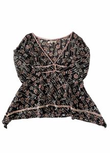Y2K sheer top