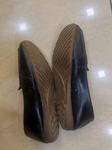 Black Crocodile Loafers