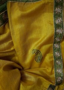 Fancy Saree with designer Blouse