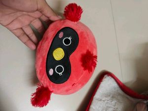 Cute Red Plush Toy