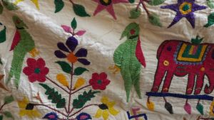 💥 Hand Work Kuchhi Toran Old Pc Antic